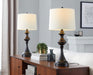 Montgomery - Contemporary Table Lamp (Set of 2) Lumi Source