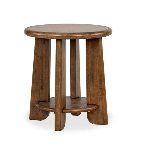 Tanner - Round End Table - Tawny Brown Magnussen Furniture