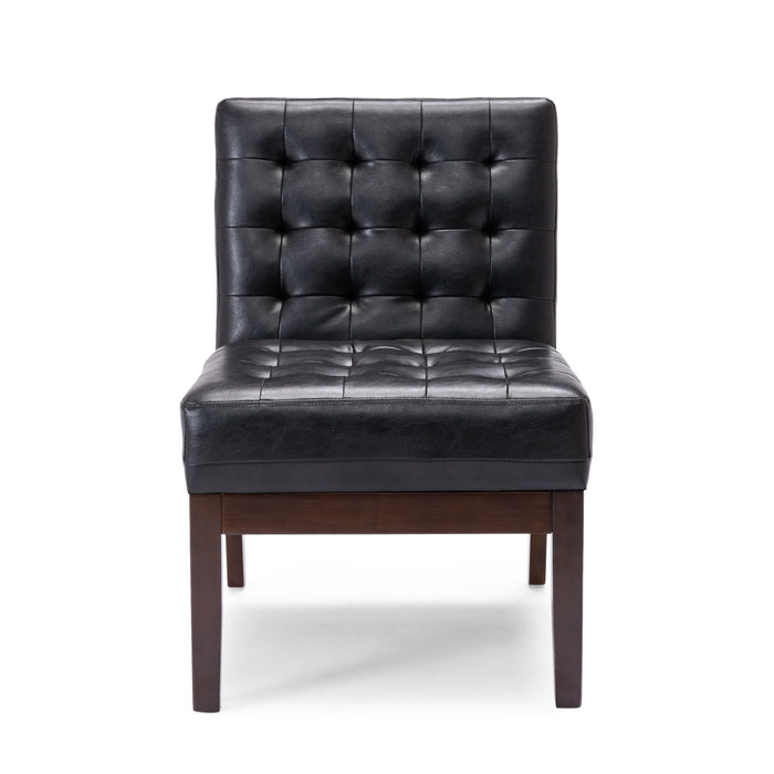 Nh-Cloudhouse - Accent Chair - Black - Wood / Waterproof Fabric
