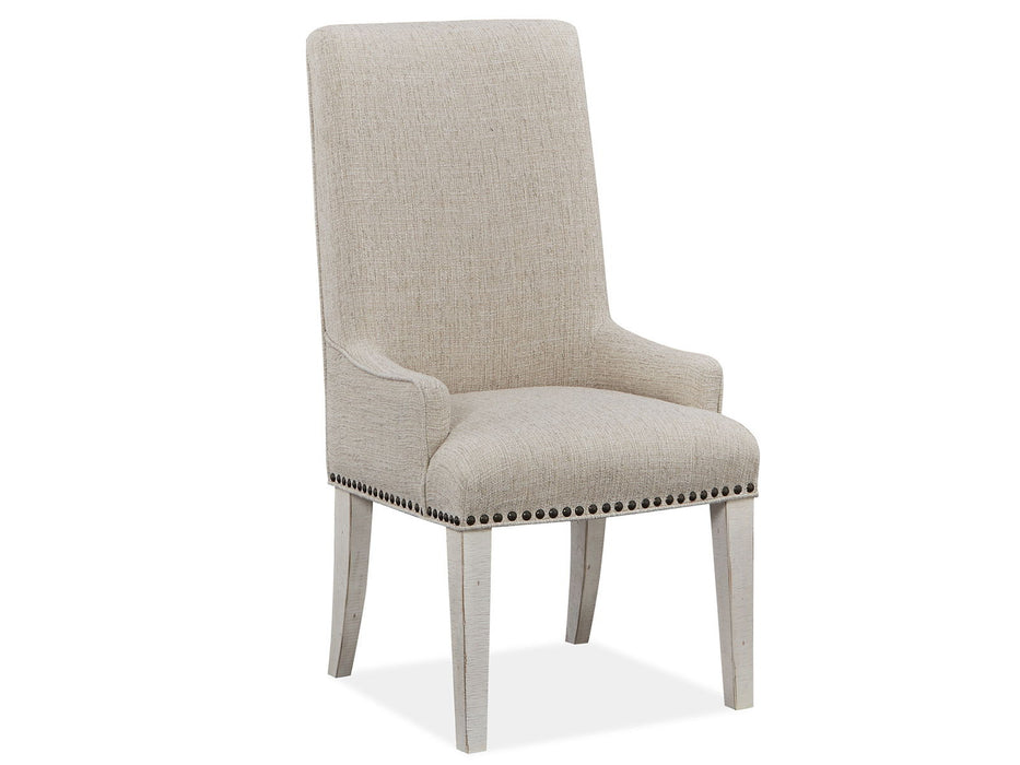 Bronwyn - Upholstered Host Side Chair (Set of 2) - Alabaster Magnussen Furniture
