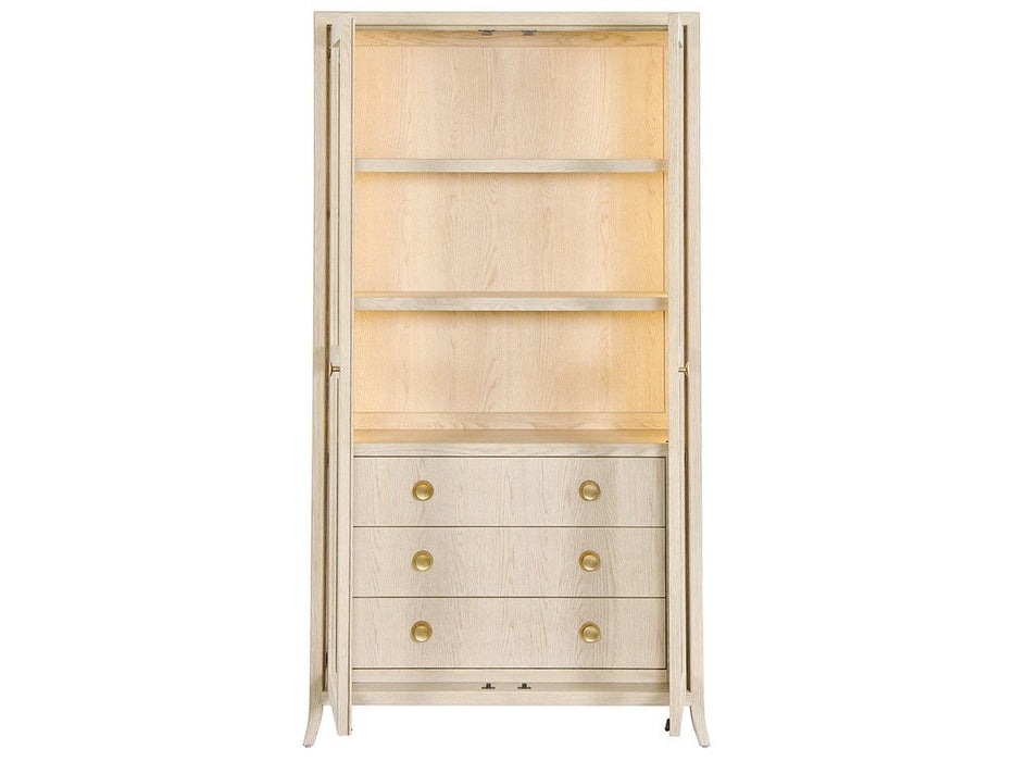 Velora - Display Cabinet - Light Brown Universal Furniture