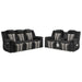 Cruiser - Power Reclining Set With LED Lighting Matrix Furniture Group