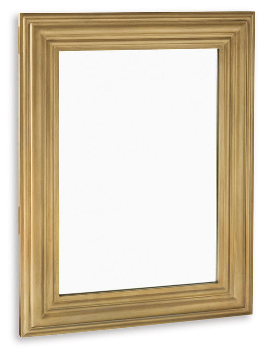 Keneriah - Accent Mirror - Gold Finish Signature Design by Ashley®