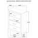 Merritt - 4 Drawer Bedroom Chest - Light Oak Furniture Max