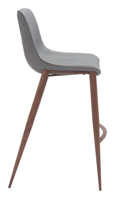 Magnus - Barstool With Black Legs (Set of 2) Zuo Modern