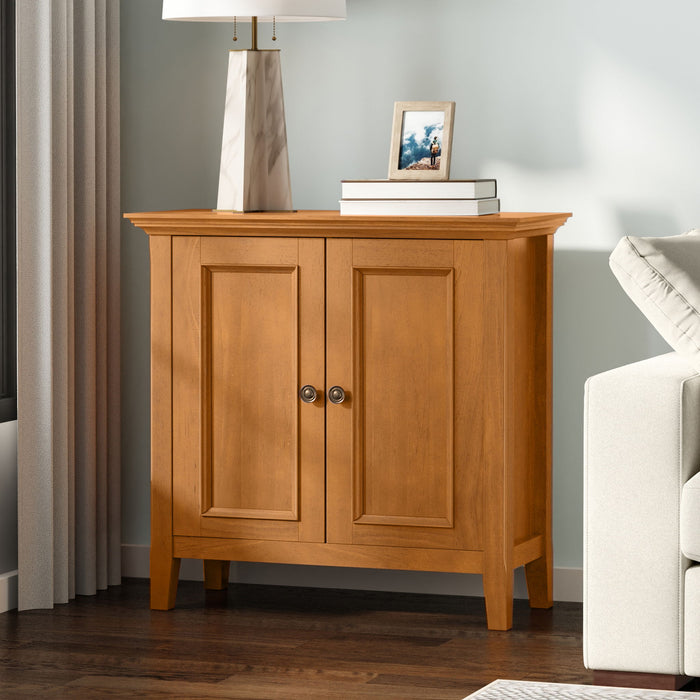 Amherst - Handcrafted Low Storage Cabinet Simpli-Home