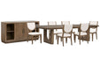 Westbourne - Extendable Trestle Dining Table Set Magnussen Furniture