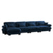 Super Comfort Oversized Modular Sectional Sofa With Movable Ottoman Home Essentials
