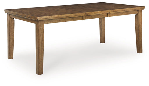 Urbinforte - Dining Room Butterfly Extension Table - Light Brown Signature Design by Ashley®