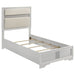 Modern Bedroom Set With Upholstered Headboard And Textured Storage Furniture Max