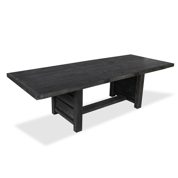 Plum Creek - Extendable Trestle Dining Table Magnussen Furniture
