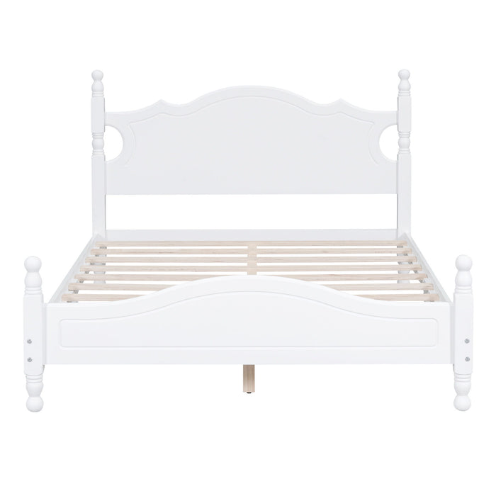 Platform Bed Frame With Slat Support Hearth and Haven