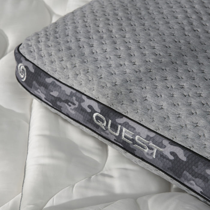 Quest Performance - Standard Medium-Soft Support Pillow For Warm Sleepers Bedgear