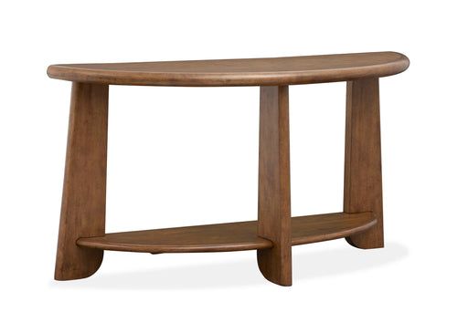 Tanner - Demilune Sofa Table - Tawny Brown Magnussen Furniture