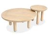 Sunset Cove - Nesting Cocktail Table With Casters Magnussen Furniture