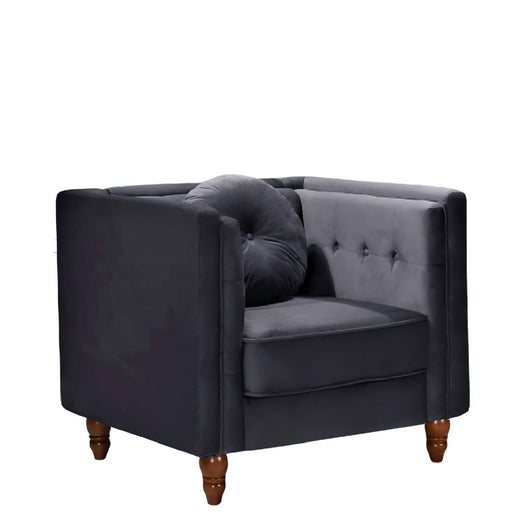 Chesterfield Accent Tufted Square Arm Side Chair US Pride