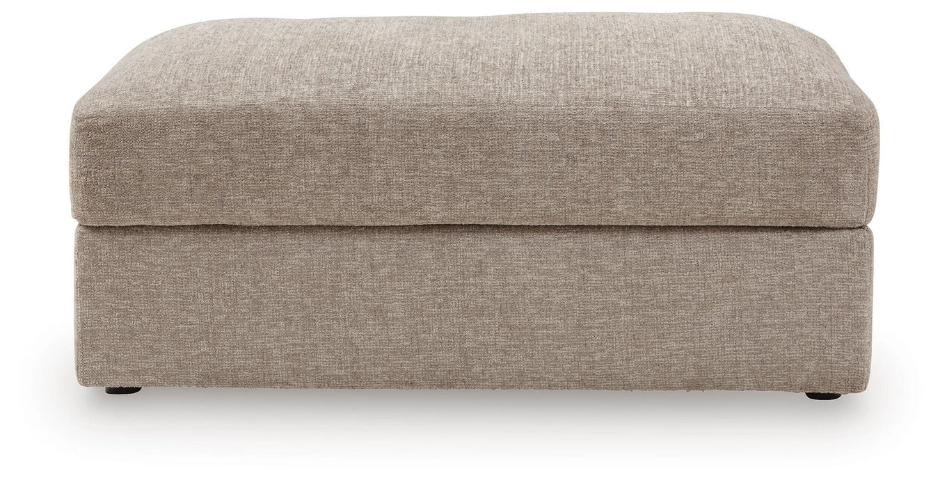 Nexora-Court - Oversized Accent Ottoman - Burlap Signature Design by Ashley®