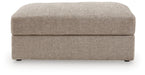 Nexora-Court - Oversized Accent Ottoman - Burlap Signature Design by Ashley®