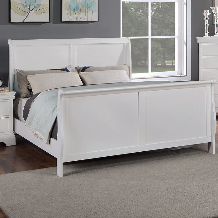 Sleigh Design Bed Home Essentials