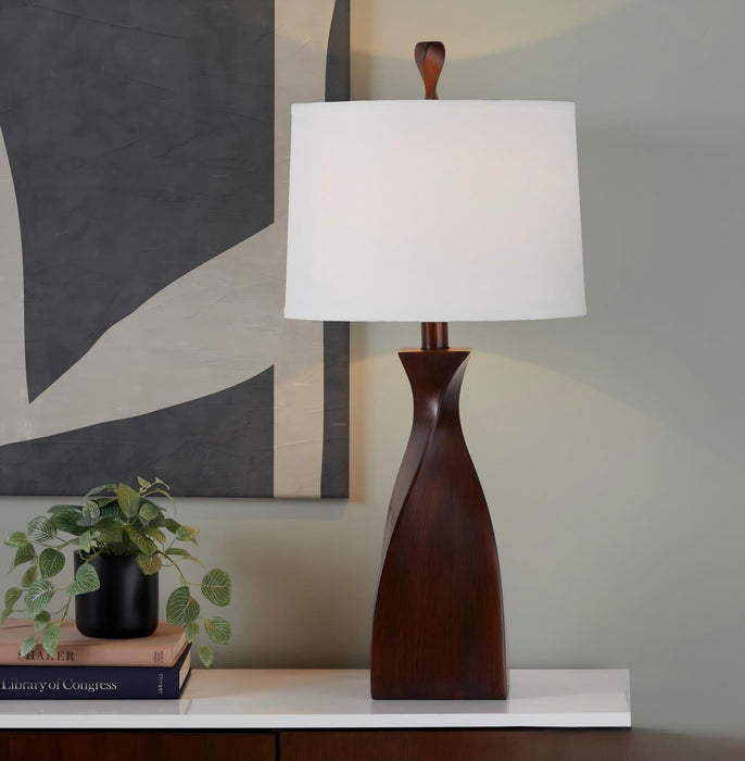 Curvo - Contemporary Polyresin Table Lamp (Set of 2) Lumi Source