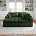 Corner Chaise L-Shaped Sectional Sofa Bed Home Essentials