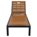 Outdoor Chaise With Adjustable Backrest Hearth and Haven