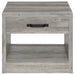 Nuberg - 1 Drawer Table - Gray Furniture Max