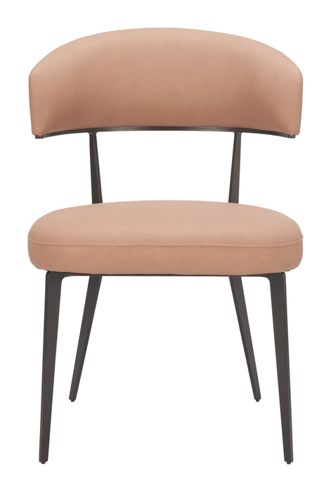Loom - Dining Chair (Set of 2) - Tan Zuo Modern