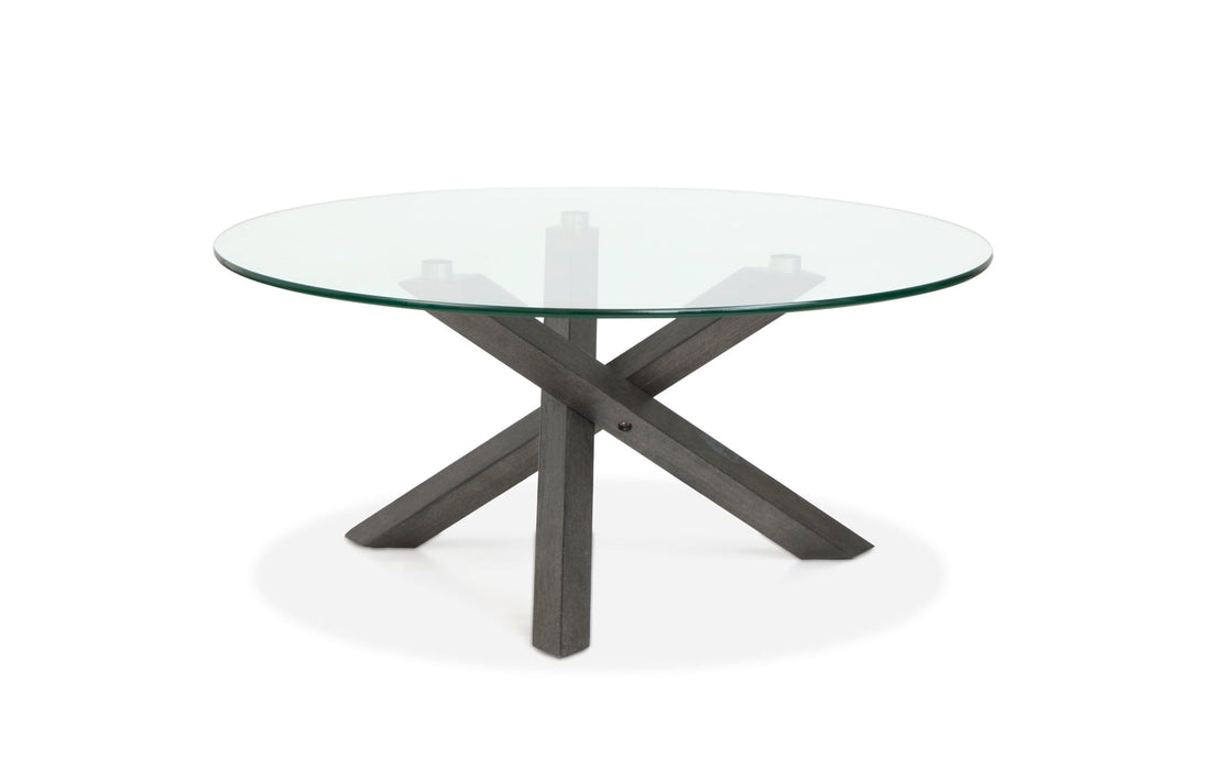 Jax - Round Cocktail Table Set Magnussen Furniture