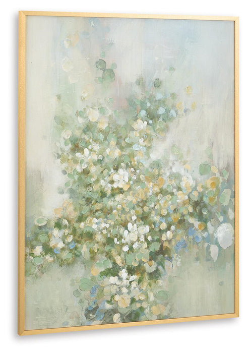 Reedster - Wall Art - Green / Blue / Yellow Signature Design by Ashley®