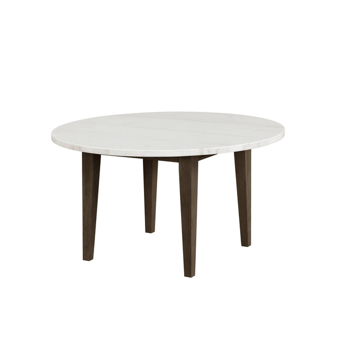 Essence - 54" Round Dining Table With Marble Top New Classic