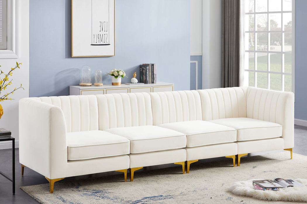 Alina - Modular 4 Seat Sofa Meridian Furniture