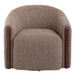 Ballona - Accent Chair With Swivel - Brown Chenille ACME