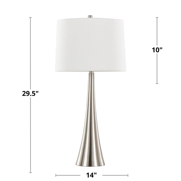 Diana - Contemporary Table Lamp (Set of 2) Lumi Source