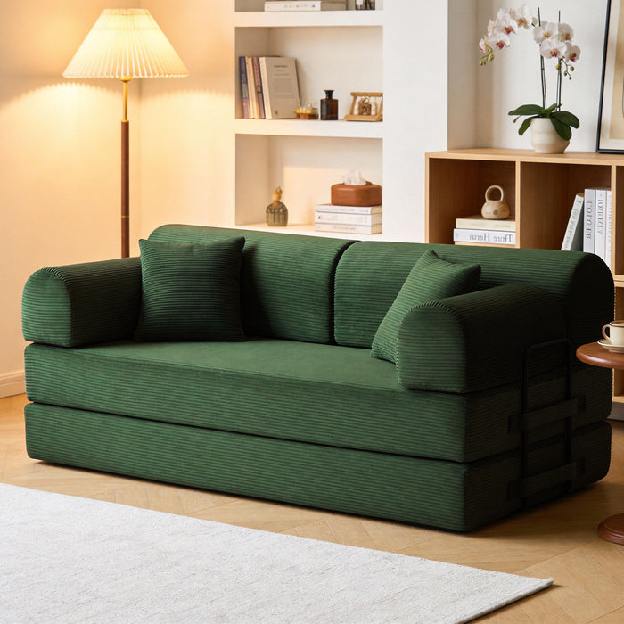 Convertible Sleeper Sofa Bed, Floor Lounge Couch For Living Room Home Essentials