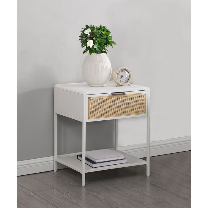 Duncan - 1 Drawer Bedside Table Furniture Max