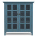 Acadian - Medium Storage Cabinet, Handcrafted Simpli-Home