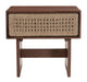 Amaria - Nightstand - Natural / Walnut Zuo Modern