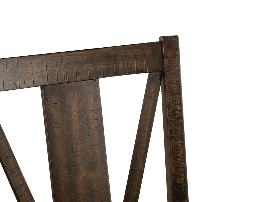 Westley Falls - Counter Chair With Upholstered Seat (Set of 2) - Graphite Magnussen Furniture