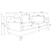 Repley - Track Arm Sofa Furniture Max