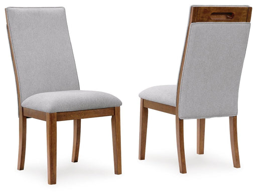Lyncott - Dining Upholstered Side Chair (Set of 2) - Beige / Brown Signature Design by Ashley®