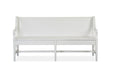 Heron Cove - Bench With Back - Chalk White Magnussen Furniture