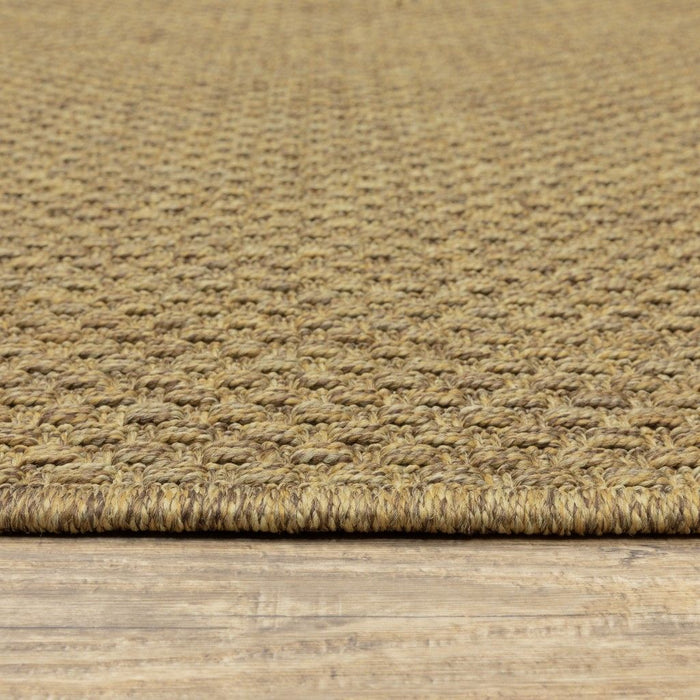 8' X 8' Indoor / Outdoor Area Rug - Tan