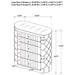 Santiago - 5 Drawer Chest Of Drawers - Ivory Furniture Max
