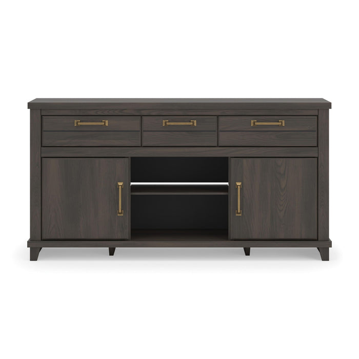 Brazen Valley - TV Stand With Fireplace Option Signature Design by Ashley®