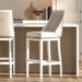 Modern Swivel Stool With Tall Back Home Essentials