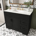 Bathroom Vanity Set, Soft Close Doors & Drawers, 3 Faucet Holes, Sink Included - Black Home Essentials