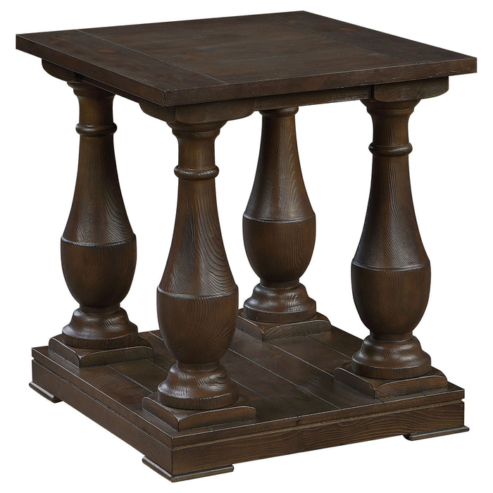 Byer - Rectangular Side End Table Coffee - Coffee Furniture Max