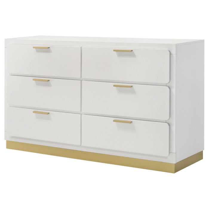 Sophia - 6 Drawer Dresser Furniture Max