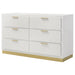 Sophia - 6 Drawer Dresser Furniture Max